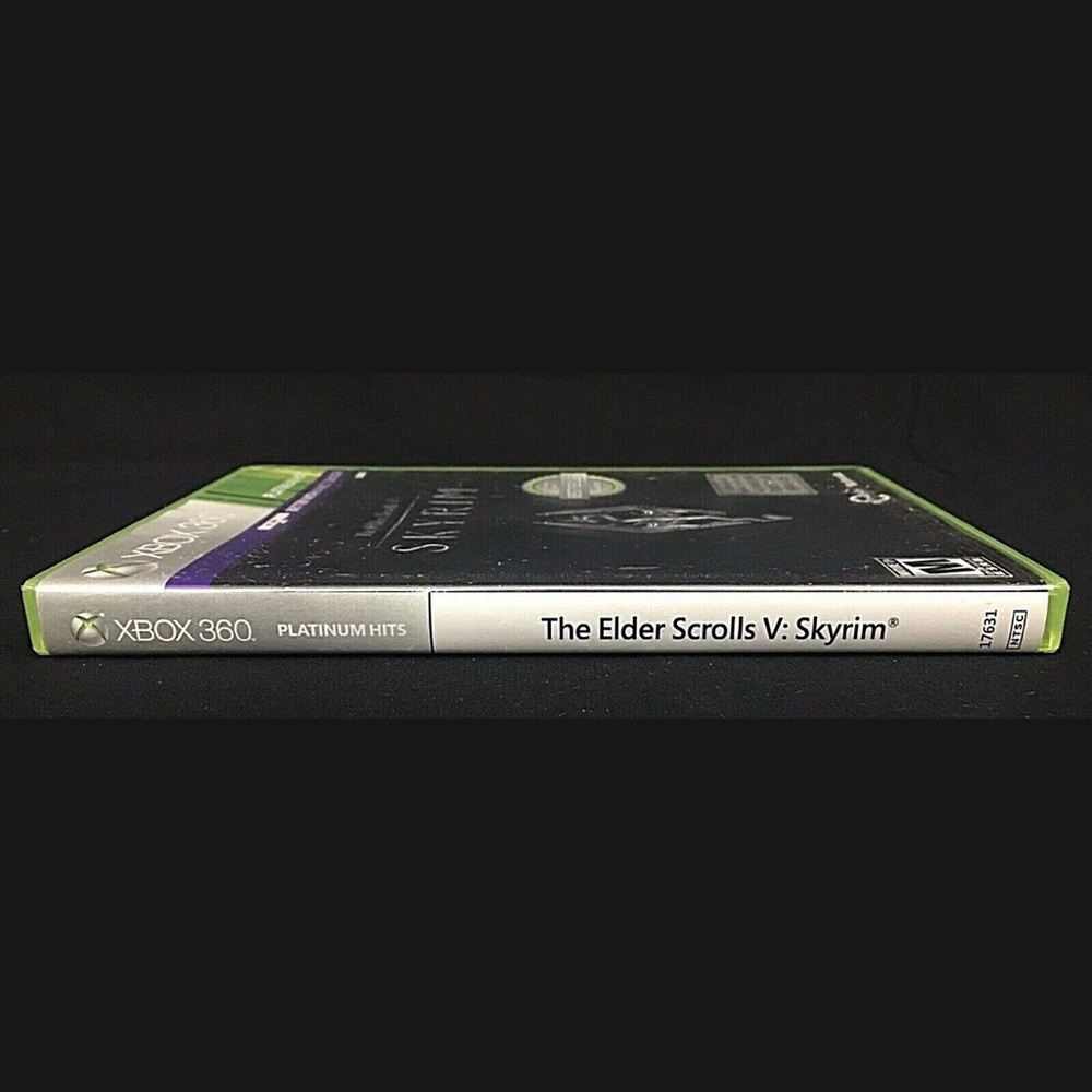 The Elder Scrolls V Skyrim Xbox 360 Platinum Hits 2011 TESTED Complete Manual - Picture 9 of 12